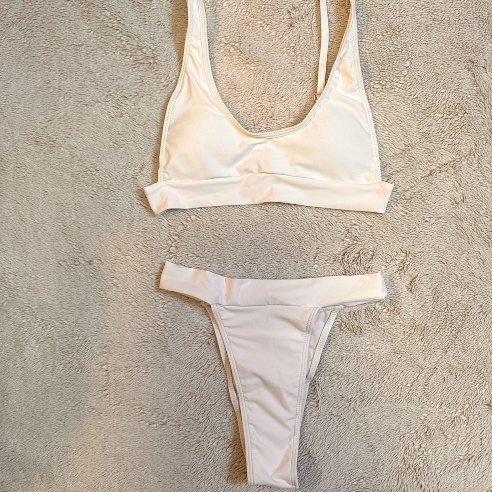 Elegant Cream Bikini Set for Women